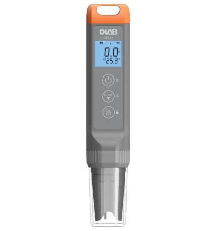 CONDUCTIMETRO POCKET-BLUETOOTH "DLAB" DEC1+ COND/TDS/SAL/RES/T grados . CELDA REEMPLAZABLE