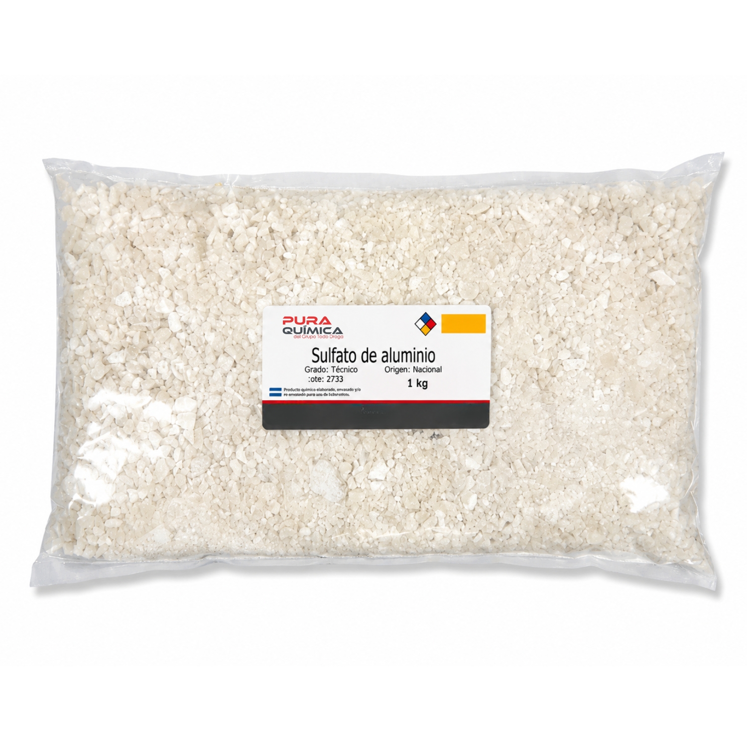 SULFATO DE ALUMINIO X KG (1 KG + 100000 LTS)