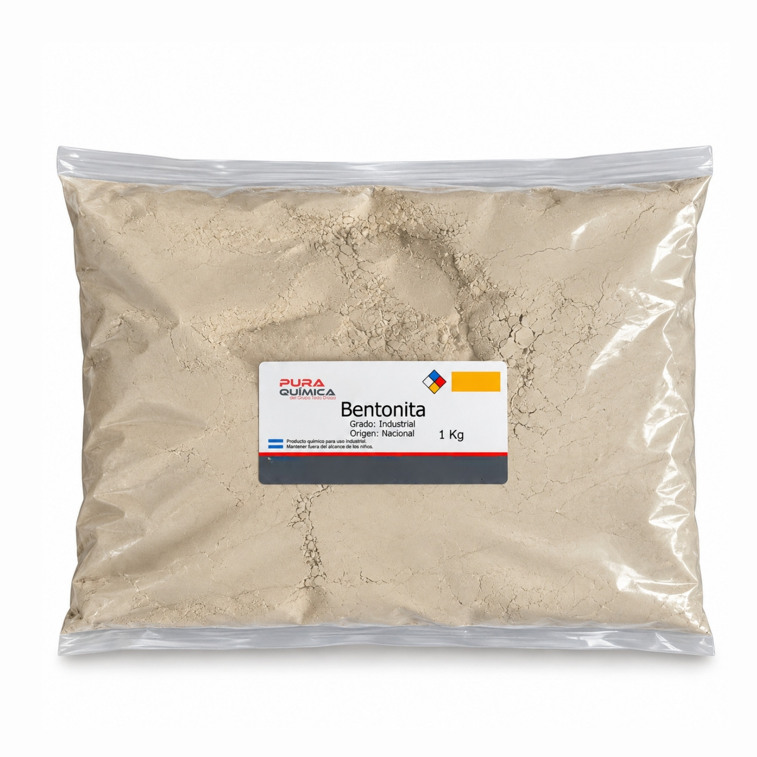 BENTONITA ( ARCILLA BEIGE) X KG