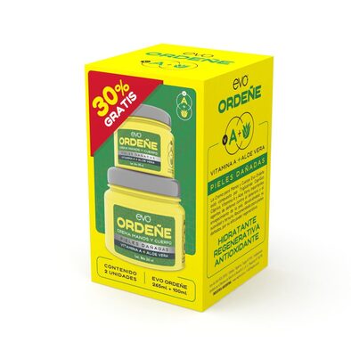 CREMA DE ORDENE EVO X 265 GRS+ 100 GRS COMBO
