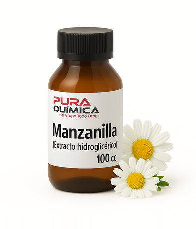 EXTRACTO HIDROGLICERICO MANZANILLA (COSMETICA NATURAL)
