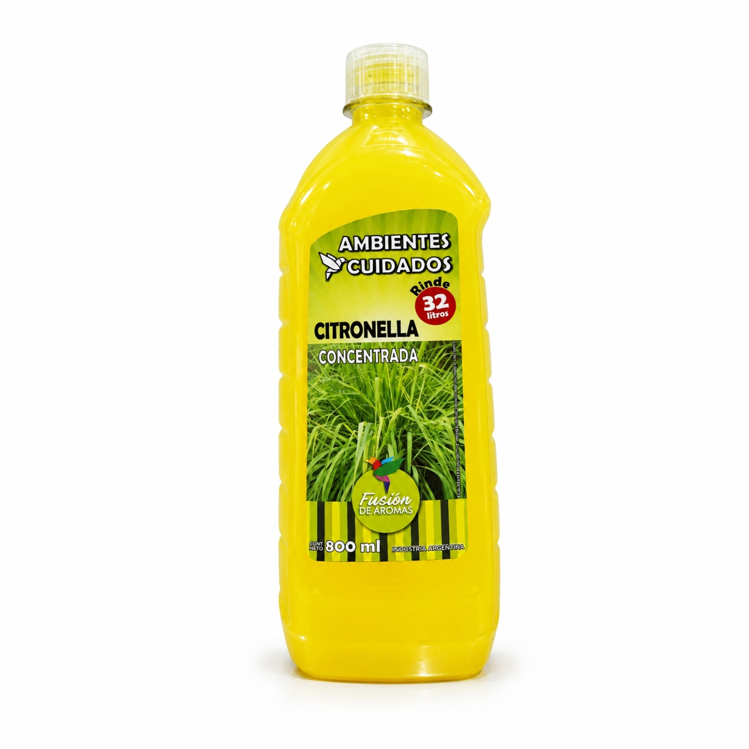 CITRONELLA CONCENTRADA AMBIENTES X 800 ML ( (RINDE 32 LTS )