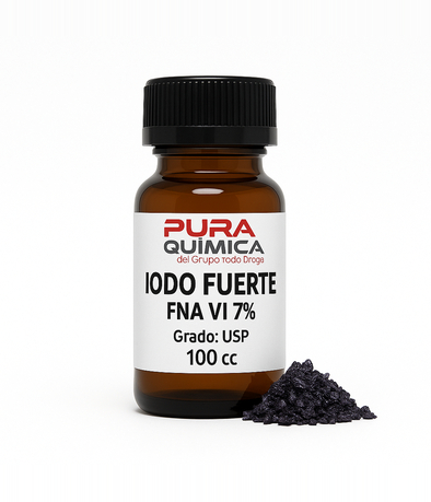 TINTURA DE IODO FUERTE FNA VI 7%  X LT