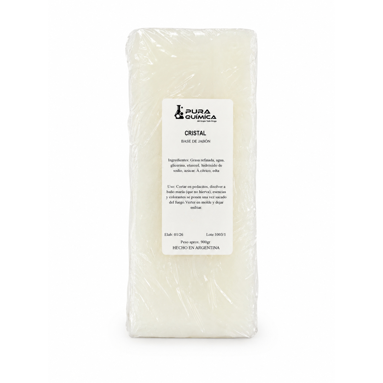 PAN BASE GLICERINA CRISTAL