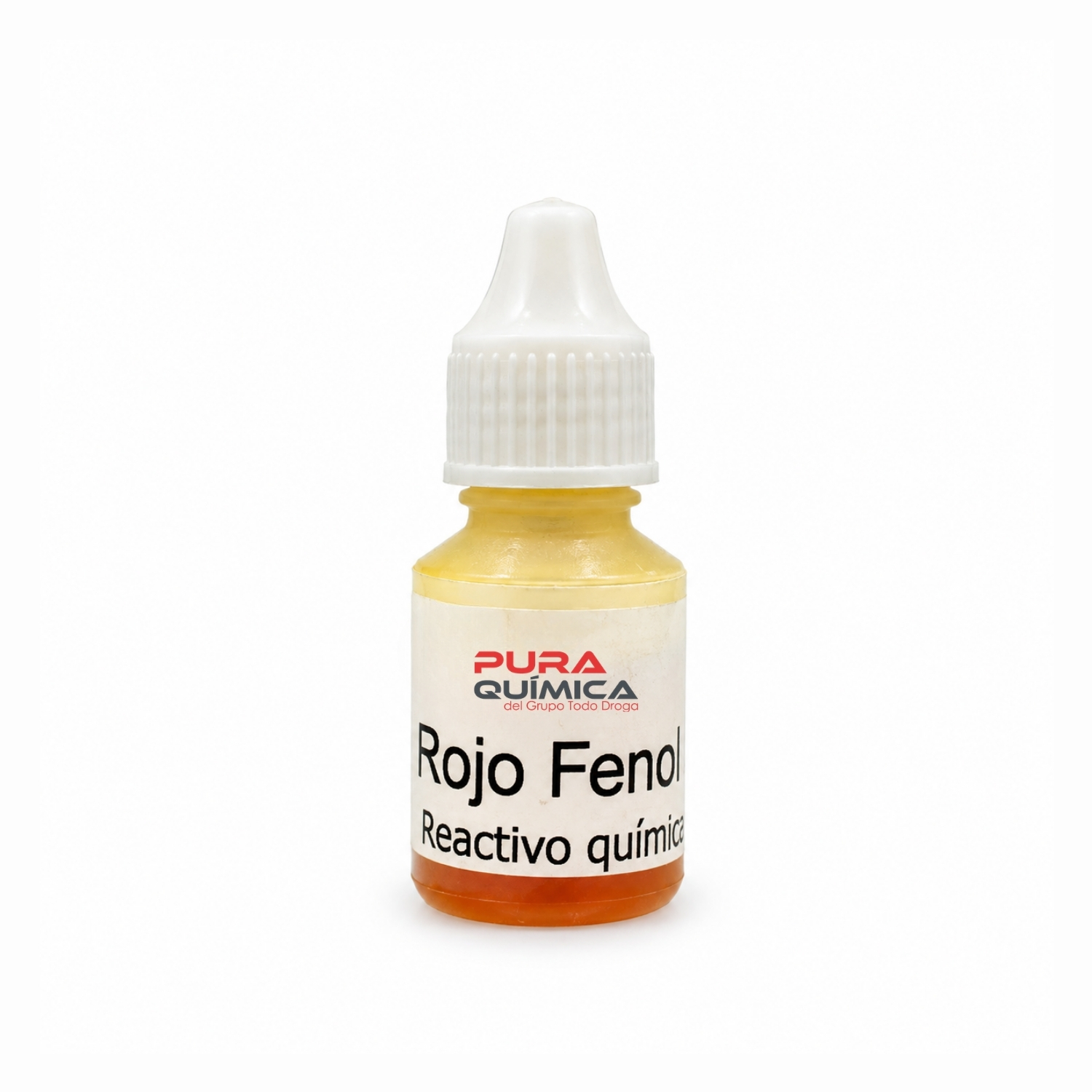 SOLUCION ROJO DE FENOL 0.1% ( PH) X 10 CC