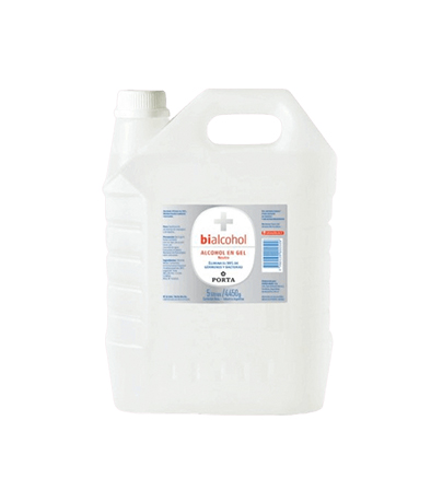 ALCOHOL EN GEL PORTA  X 5 LTS BIDON