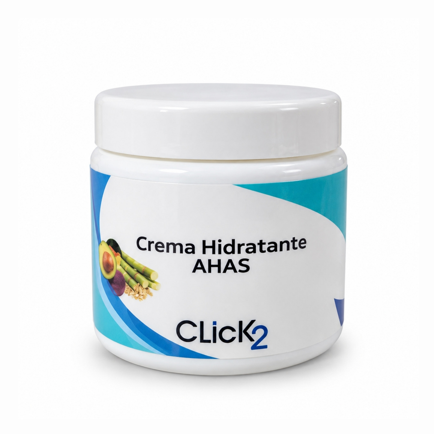 CREMA HIDRATANTE CON AHAS NUEVA X 250 CC CLICK2
