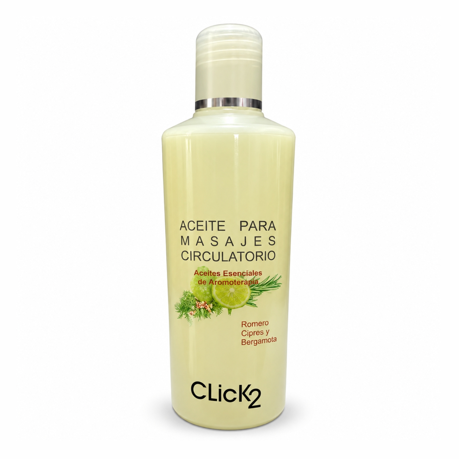 ACEITE PARA MASAJES  CIRCULATORIO X 150 CC CLICK2