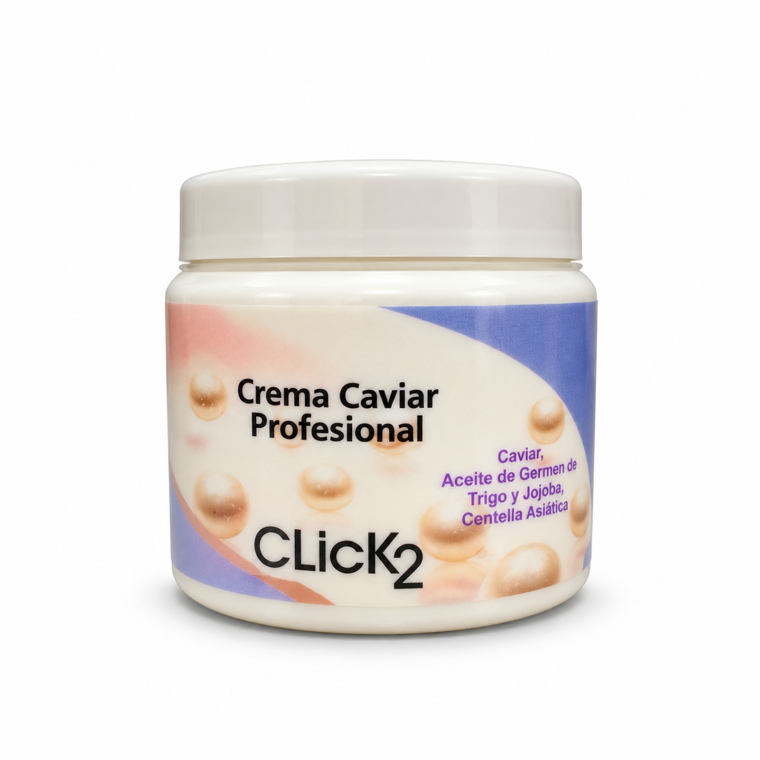 CREMA DE PERLAS NEGRAS Y CAVIAR PROFESIONAL X 250CC CLICK2