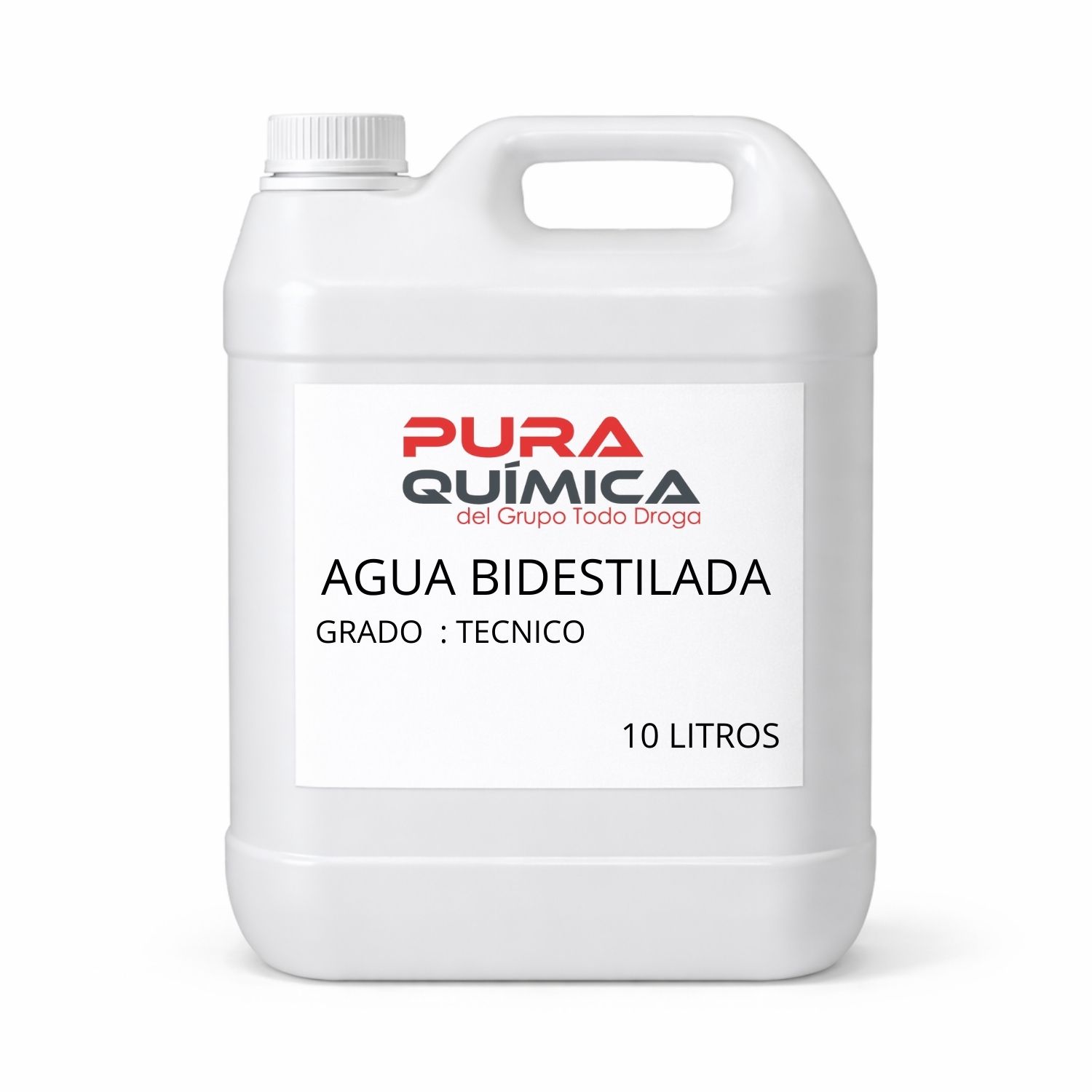 AGUA BIDESTILADA (INDUSTRIAL) X 10 LT