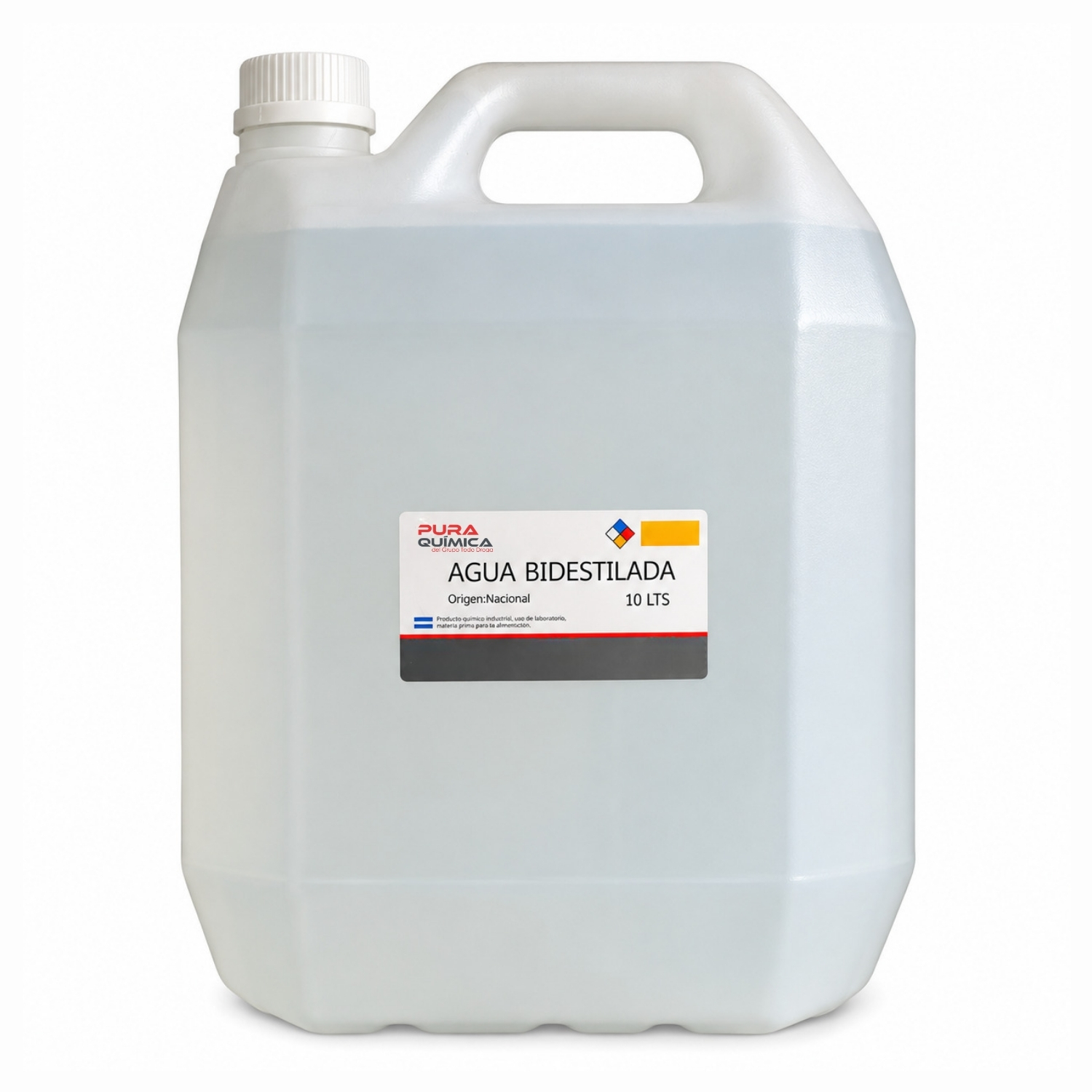 AGUA BIDESTILADA (INDUSTRIAL) X 10 LT