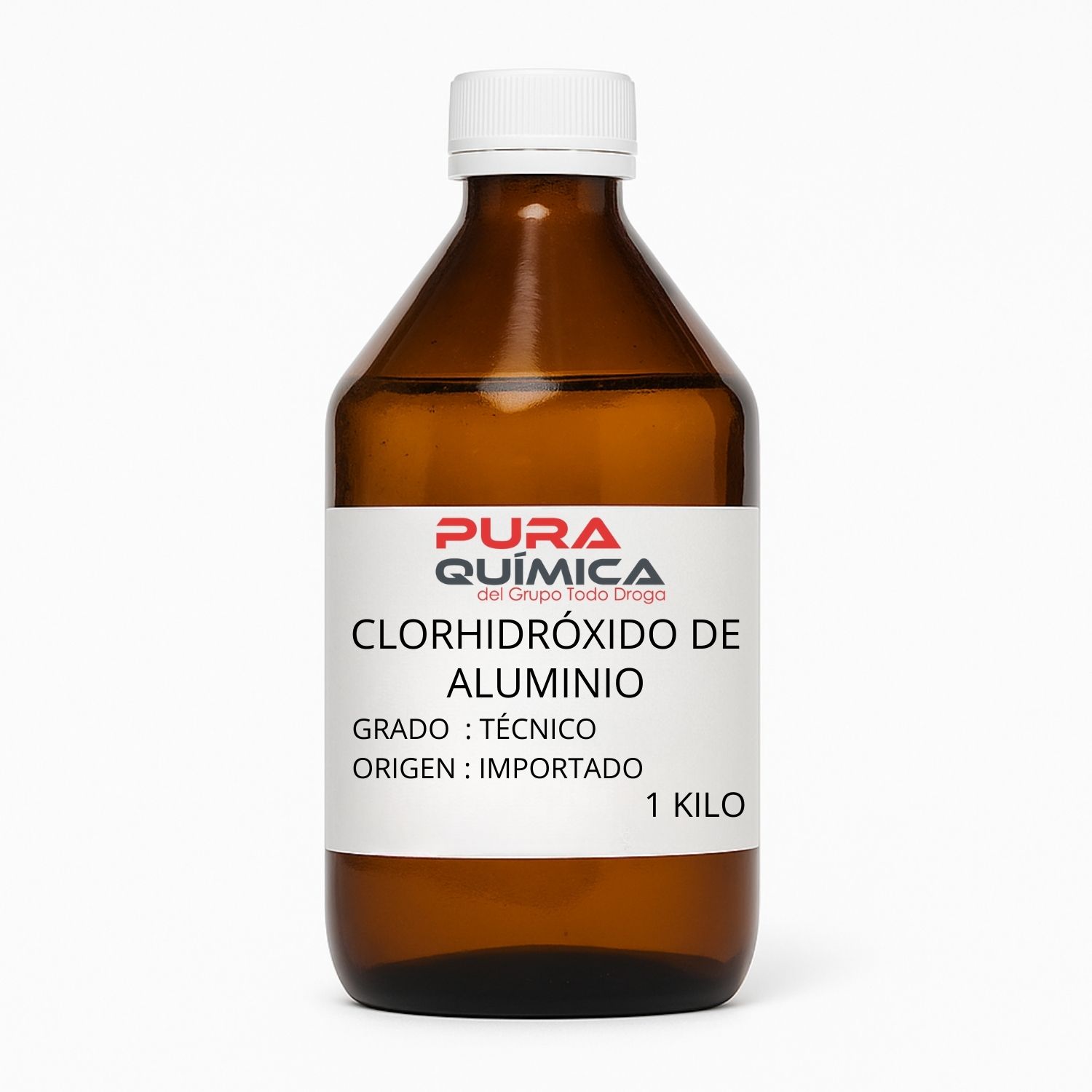 ALUMINIO CLORHIDROXIDO 50% X KG (POLICLORURO ALUMINIO)  CLARIFICANTE/FLOCULANTE