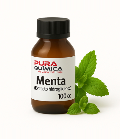 EXTRACTO HIDROGLICERICO MENTA (COSMETICA NATURAL)