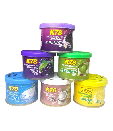 PERFUME AMBIENTAL EN GEL (103) X 80 GRS K78