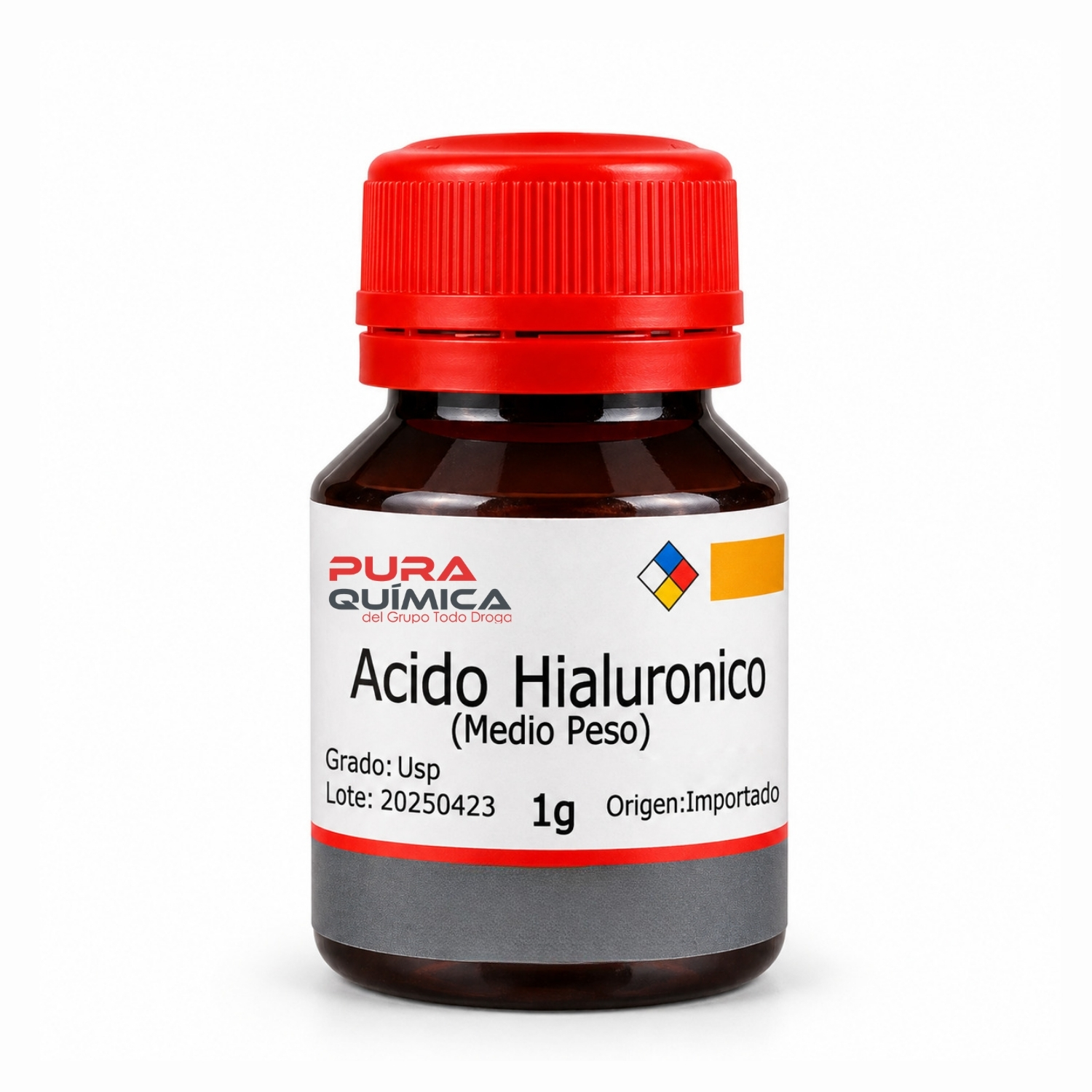 ACIDO HIALURONICO POLVO 98% X KG ALIMENTICIO (MEDIO PESO MOL <500KDA) VEGETAL