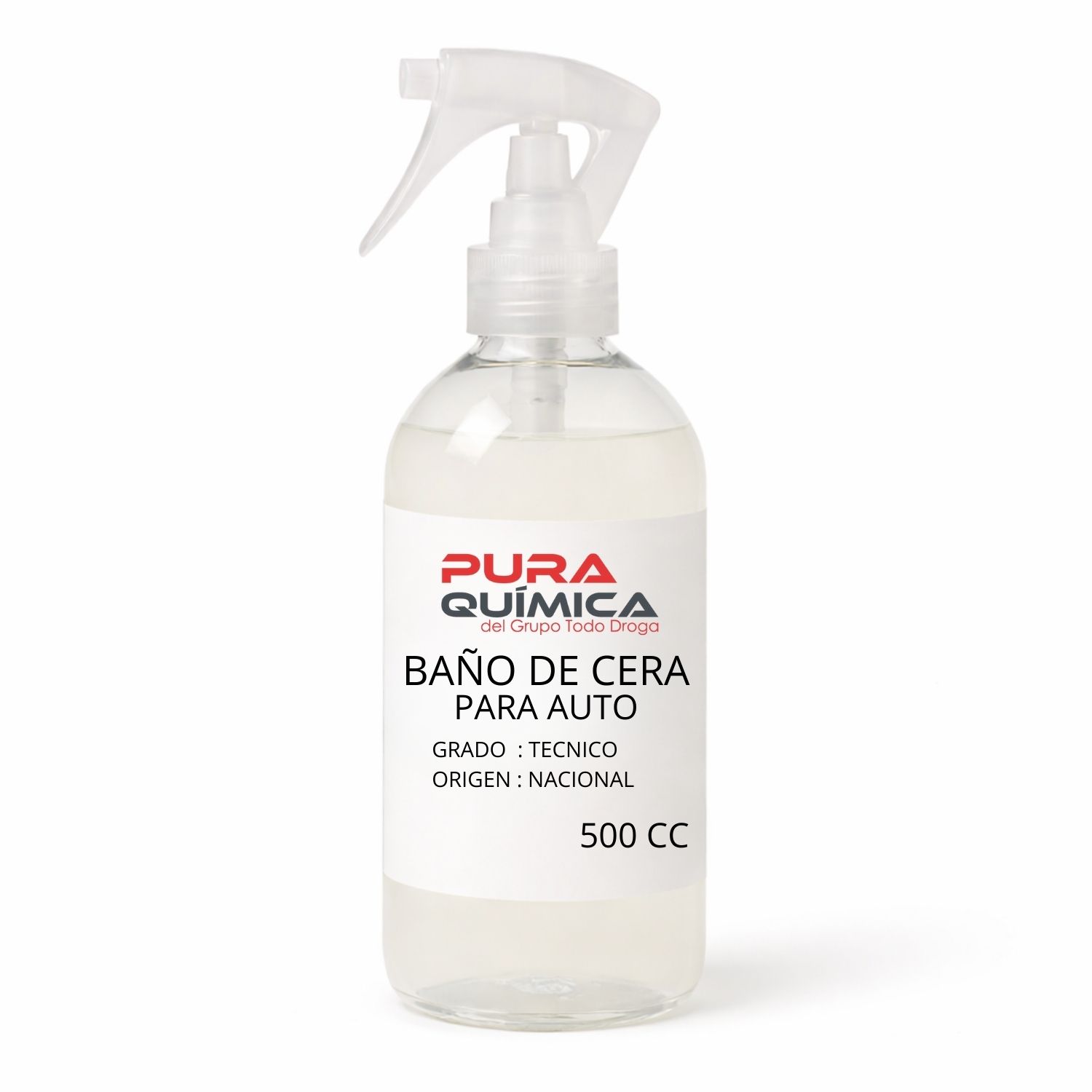 BANO DE CERA P/AUTO X LT(ENV X LT VIENE CON GATILLO)