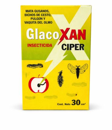 GOTI GLEX/GLACOXAN CIPER: CIPERMETRINA 25%  X 30 CC  (1+10 ) ( RESIDUAL: 10 DIAS)