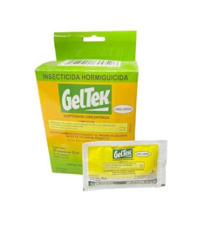 GELTEK HOGAR INSECTICIDA LIQ SACHETS X15 ML CIPERMETRINA(1+1LT)