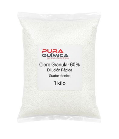 CLORO GRANULAR 60% DIL. RAPIDA X KG