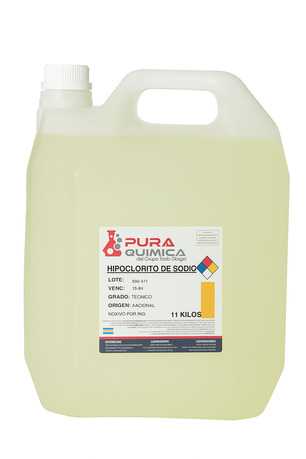 HIPOCLORITO DE SODIO (CLORO) AL 110 GR/LT APROX( 1+2 ) X KG (1+30000 AGUA PILETAS)