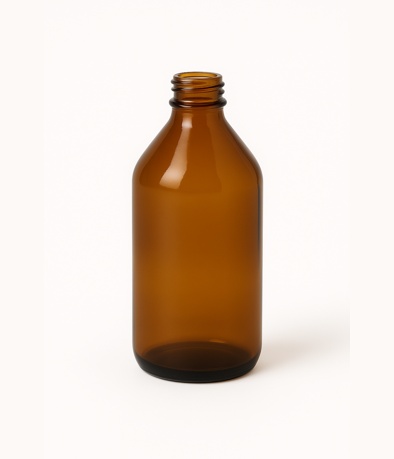 FRASCO JARABE VIDRIO AMBAR BOCA 28 X 125 ML (SOLO)