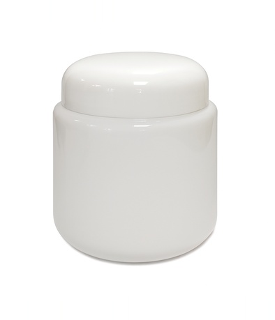 POTE R PVC BLANCO X 500 GRS C/TAPA OVOIDE