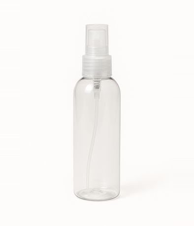 BOTELLA RO PET CRISTAL 24/410 X 125 CC C/VALVULA SPRAY