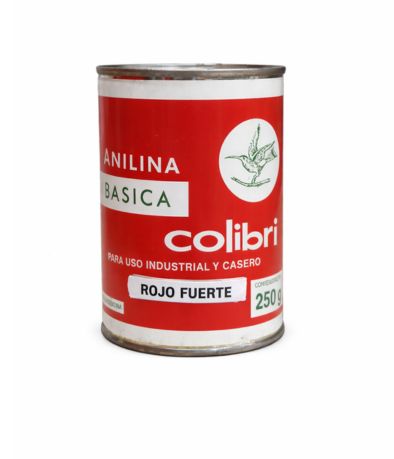 ANILINA BASICA ROJO FUERTE X250GR