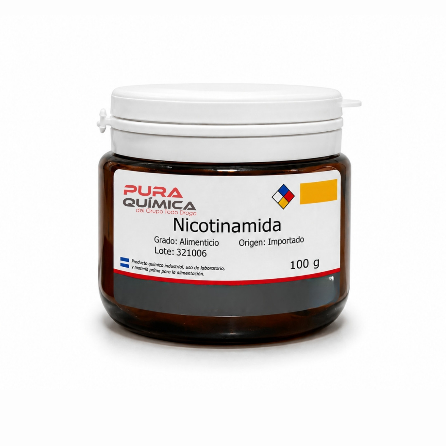 NICOTINAMIDA =NIACINAMIDA  (VITAMINA B3) X  KG( FRACC)