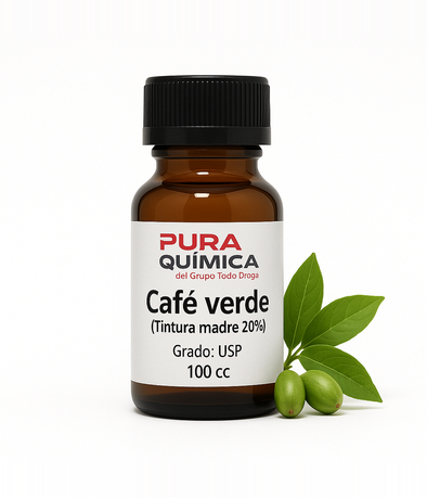 TINTURA CAFE VERDE 20% X LT