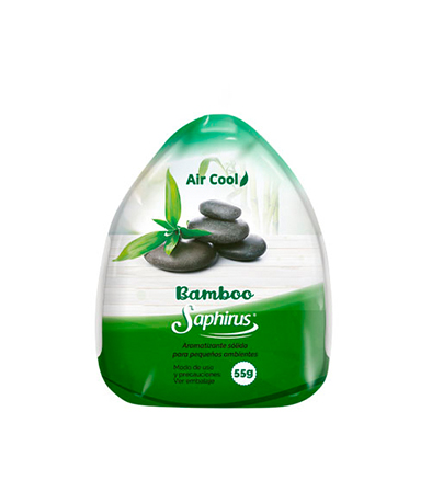 AIR COOL SAPHIRUS 55 GR AROMATIZANTE AMBIENTE SOLIDO