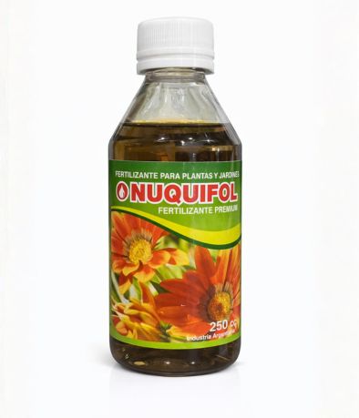 FERTILIZANTE PLANTAS Y JARDINES NUQUIFOL X 250 CC