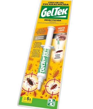 GELTEK GEL CUCARACHICIDA MATON (IMIDACLOPRID 2.15%) JERINGA X 12 CC