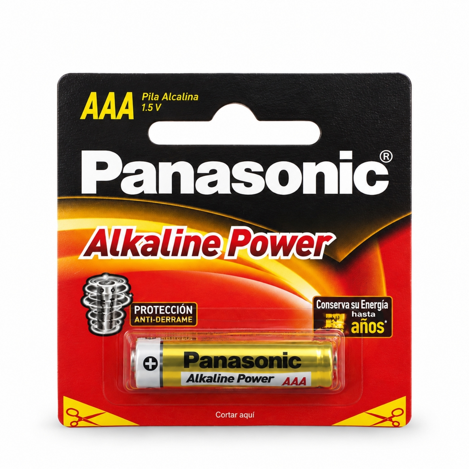 PILAS PANASONIC AAA X UNIDAD (EN BLISTER) CHICAS