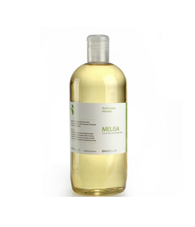ACEITE P/MASAJES MELISA ESENCIAL X 500CC BIOBELLUS