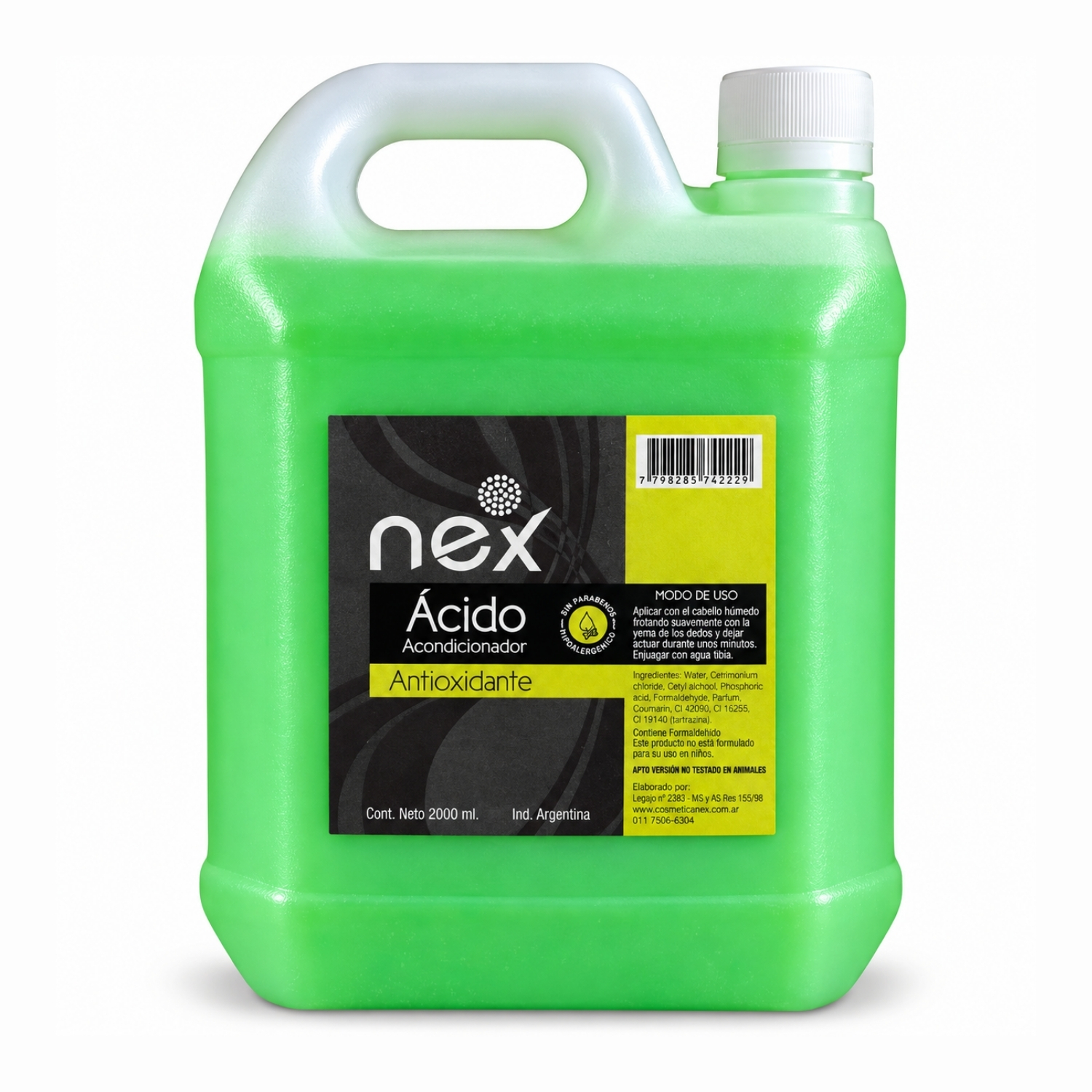 ACONDICIONADOR NEX ACIDO PH 5.50 X 2000 CC