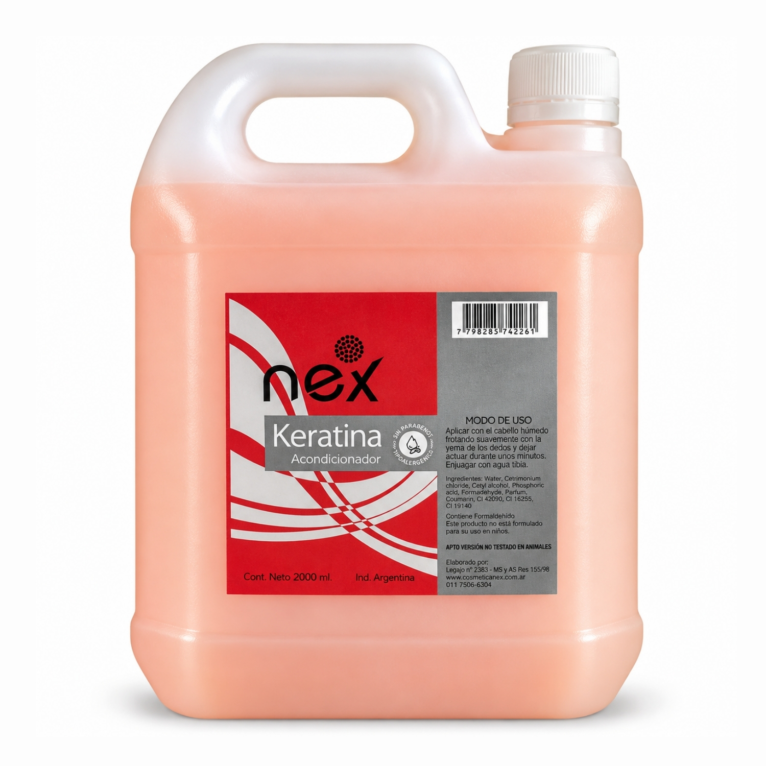 ACONDICIONADOR NEX KERATINA X 2000CC  BIDON