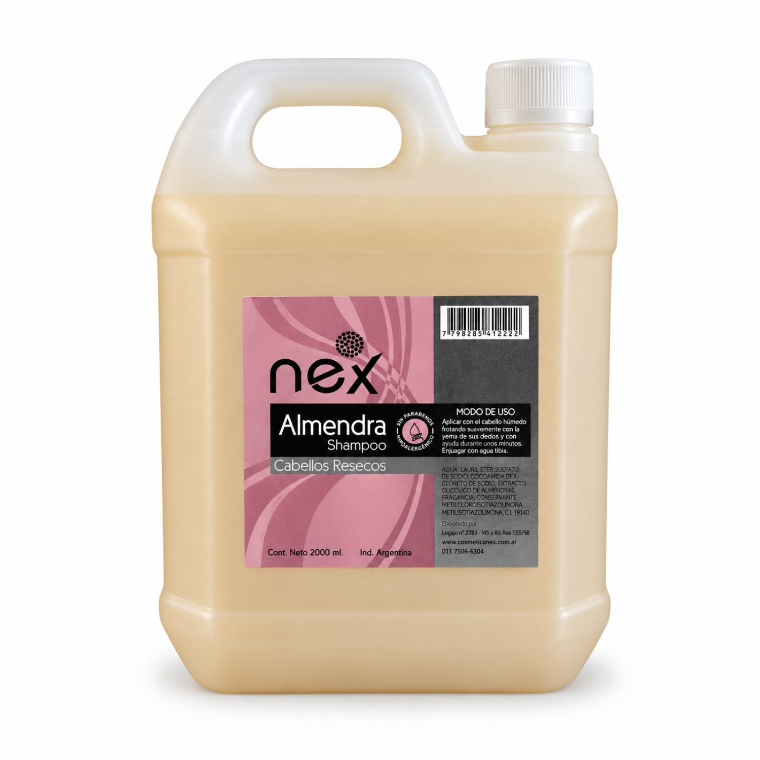 SHAMPOO NEX ALMENDRAS X 2000CC