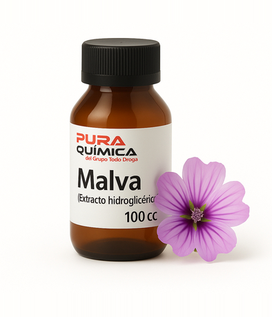 EXTRACTO HIDROGLICERICO MALVA (COSMETICA NATURAL)