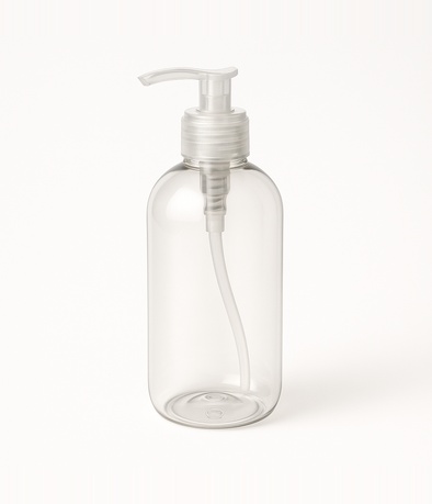 BOTELLA BODY PET CRISTAL 24/410 X 250 CC C/VAL CREMERA NATURAL