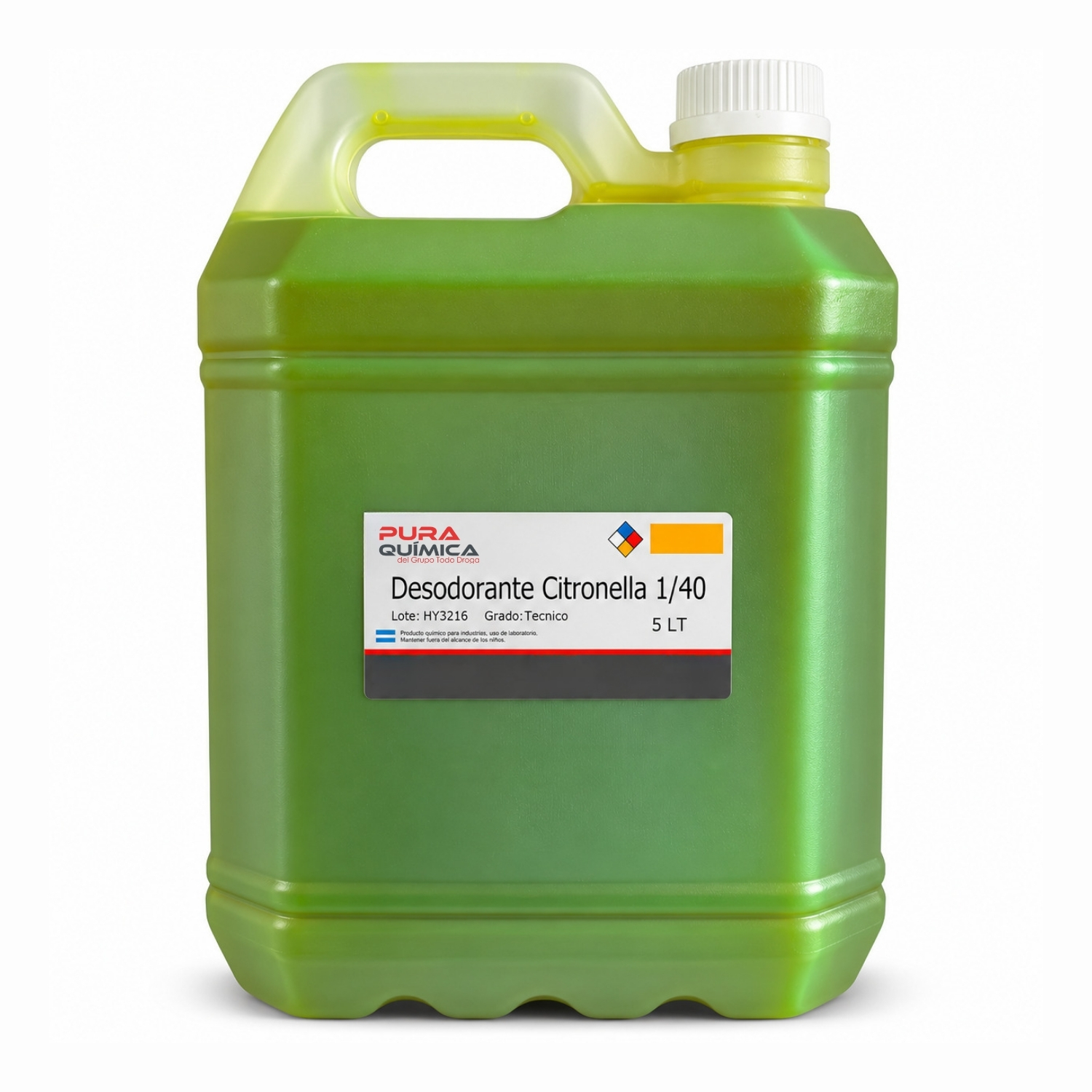 DESODORANTE CITRONELLA 1+40 X LT (NUEVA DILUCION)
