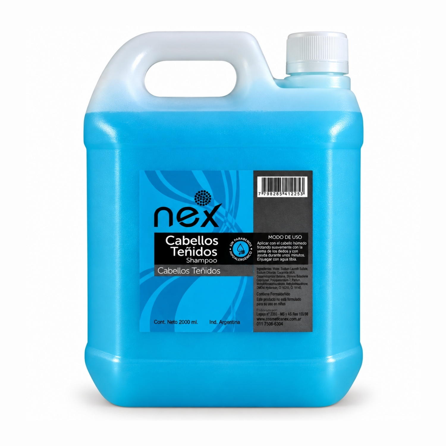 SHAMPOO NEX COLAGENO  (CABELLO TENIDO)X 2000CC