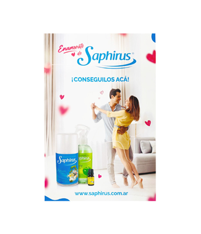 AFICHE PROMOCIONAL FAMILIA SAPHIRUS