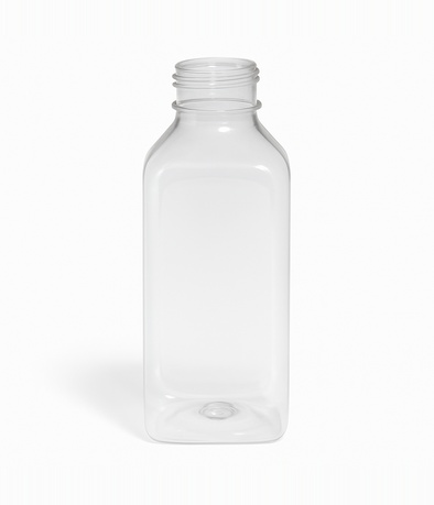 POTE CUADRADO PET CRISTAL BOCA 28 X 150 CC SOLO