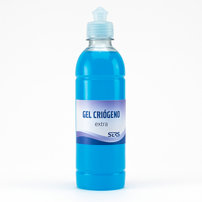 GEL CRIOGENO EXTRA FUERTE AZUL X 500 GRS