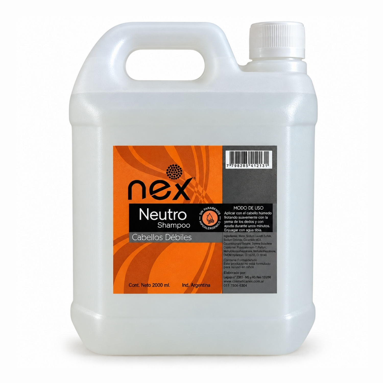 SHAMPOO NEUTRO X 2000 CC  (NEX)