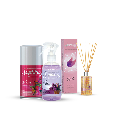 PROMO SAPHIRUS 5: 6 TEXTILES/6 LATASSAP/6 CAJITA DIF ( SOLO EFECTIVO)