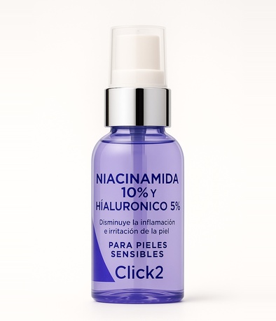 NIACINAMIDA 10% LIPOSOMAS HIALURONICO 5% X 30 CC CLICK2
