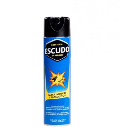 INSECTICIDA MATA MOSCAS Y MOSQUITOS ESCUDO X 360 GR