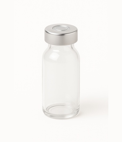 TUBO VIAL (FRASCO AMPOLLA INCOLORO 22.50 X 33) BOCA 20 X 5 CC C/TAPON-PRECINTO